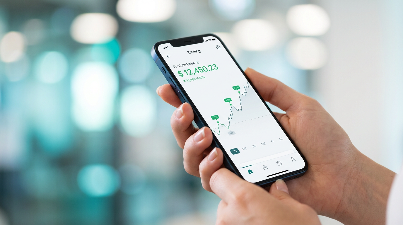 Optimalledgers mobile trading app